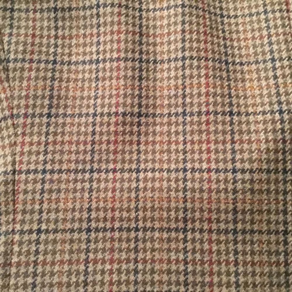 Bespoke Holland and Sherry, Savile Row, Houndstooth Wool Sport Coat - Picture 15 of 16